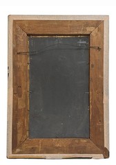 Antique 19th C. Oil On Board of Mount Hood, Oregon Ornate Gilt wood Frame