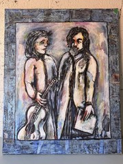Vicente Fabre “Maestros de Guitarra”, 2009 – Dominican Artist, 30×24 in