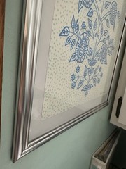Original Acrylic Painting, Floral, Framed 8”x10” by Sara Jessup (SJessupArt)