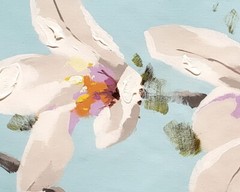 Spring Blossom, 24×36 Hand painted on Giclee Canvas