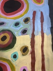 Sharon Porter Napangardi 💕💕Aboriginal Art COA Supplied 87cm X 61cm, SPJO-3