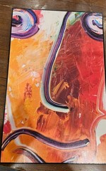 Abstract Print Unknow Signature Very Elegant
