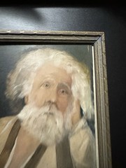 Sydney Laurence Original Oil Painting Of Old Man Signed And Dated 1889