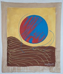 Max Ernst German Surrealist Oil Painting On Canvas Signed Art