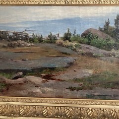 Lesley (Elizabeth) Jackson 1899 American Impressionist Landscape Oil Painting