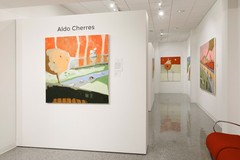 Original Oil Painting Contemporary Semi Abstract Landscape 16×20 by Aldo Cherres