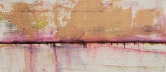 No.606 Original Abstract Modern Minimal Textured Painting By K.A.Davis