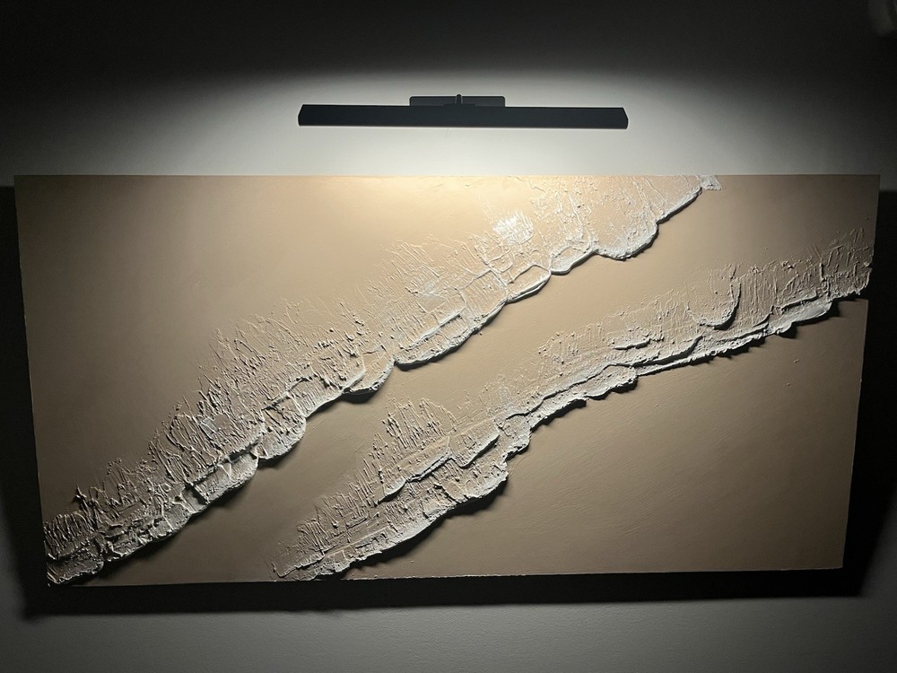 Hand Crafted Plaster Art – Sculpted and Painted by Small Artist
