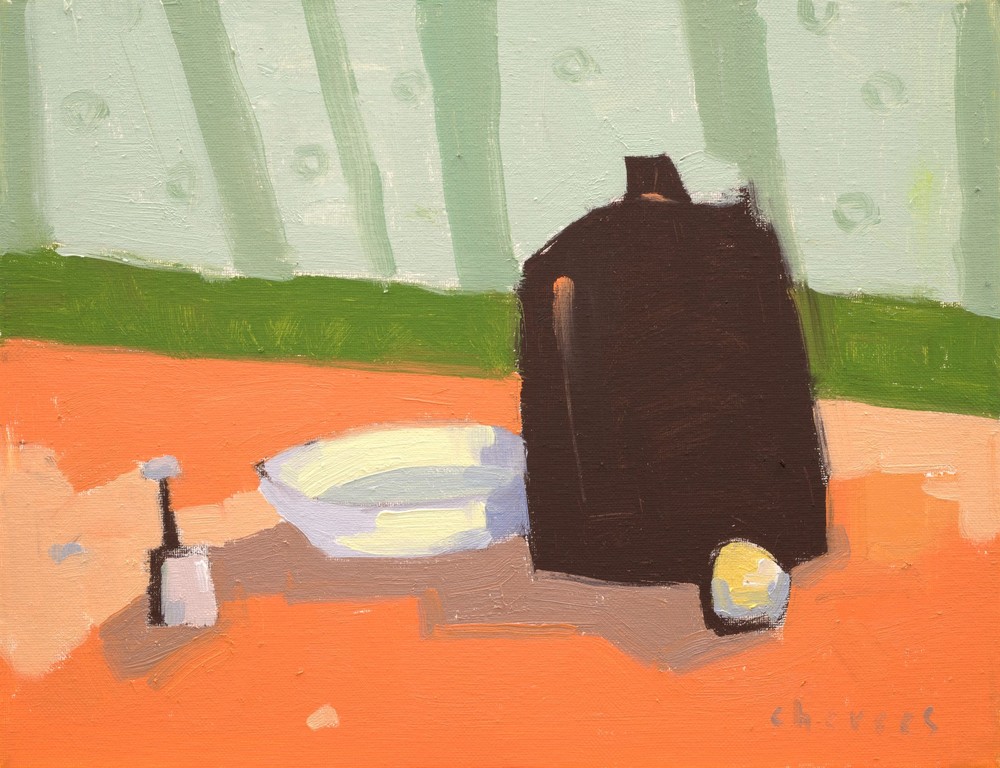 Modern Still Life Original Oil Painting Unique Abstract 11×14 Aldo Cherres Art