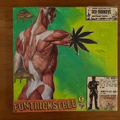 Original Painting Monster Magazine Comic Weed Trip Mushroom Anatomy Vintage Trip
