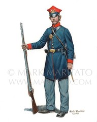 Mark Maritato Original Artwork Civil War Soldier 31st NY Infantry Polish Legion