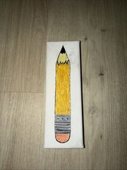Painting Of A Pencil (READ DESCRIPTION FOR DETAILS)