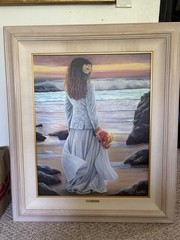 Painting By Susan Rios Called Rose. It Is 110 Out Of 500. It Has Her Signature
