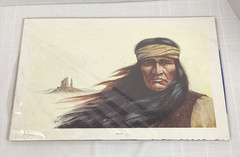 Apache, Gerry Linker Print 140/1000 12″ x 18″, Native American, Southwest