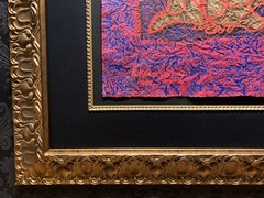 KRASNYANSKY „The Ancient Relief“ Original Painting COA, TRU-VUE, Large (52″x44″)