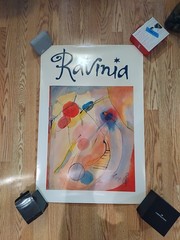 vintage ravinia music festival 1993 poster Heather Mark 24×36