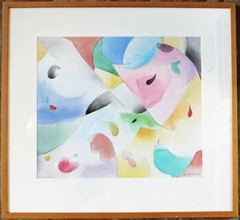 June Felter – Lyric Abstract Watercolor