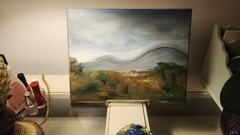 original oil painting 11×14 „North Carolina Home“