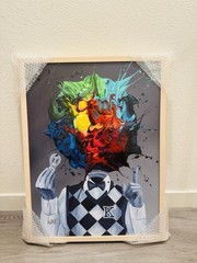 Kre8 „Knowledge Of Self“ Hand-Embellished Giclee – Signed & Framed