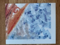 ALICE GUZMAN ORIGINAL WATERCOLOR PAINTING 7″ X 9″ NEW MEXICO ARTIST 1980’S