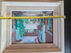 Ronni Pastorini Original Oil Painting On Canvas Cityscape Signed Framed Artwork