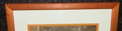Groovy Framed/Matted Original Urban Art YELLOW VW / VOLKSWAGON BUS Oil on Paper
