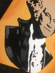 President And Hillary Painting Hand Painted You Choose One