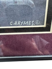 Original Charles H. Haymes Framed Fantasy World Painting Star Dust Signed