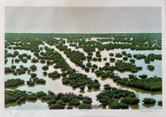 CUBAN MASTER TOMÁS SANCHEZ ART SERIGRAPHY HAND SIGNED UNIQUE VERYLIMITED EDITION