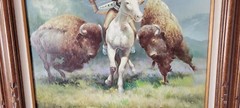 original Troy Denton oil painting 20″x24″ signed original frame