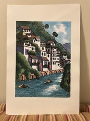 OCEAN TOWN SEASIDE VILLAGE OCEAN CITY SIGNED NICO S 1991
