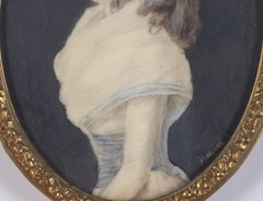 François-Philibert Vincent (1768 -after 1812) „Female profile portrait“, 1790s