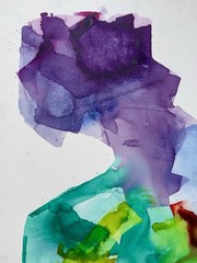 Original Abstract Composition, Oil Painting, Expressionism, 100.0 x 80.0 cm.