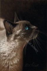 Custom Pet Portrait Dog Cat Painting Original Animal Art Colette Theriault