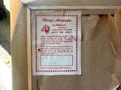 2 Vintage 1950’s Margo Alexander Signed Paintings Original Wood Frames 20” X 16”