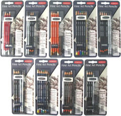 Water Soluble Graphitone Mixed Media, Pack, 8 Count (0700662)