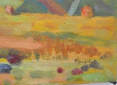 AMBERD/Armenia/Oil Painting, 1985 / SERGEY SIRAGANYAN (1926-2005) /Armenian Art