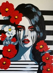 Award-Winning Artwork, Original Acrylic Painting on canvas