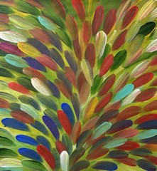 Esther Haywood Petyarre 💕Aboriginal Art COA Supplied. 97cm X 90cm EH19M5