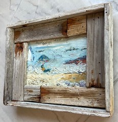 The Gulf, Original Oil Painting, Abstract, Coastal Arts