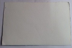 Original Painting Watercolor Island Green Blue Ocean Sky Reef 4 3/4″ x 7 1/2″