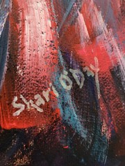 Original Eagle Patriotic Acrylic Painting 20 X 16 250 Yrs Celebration Art
