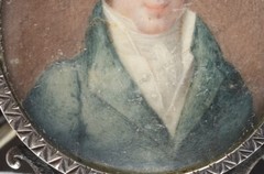 Andre-Claude Boissier (1760-1833) „Young gentleman in green frock-coat“, 1818