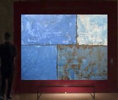 Mark Little Original Giant Canvas Painting 84”X62” (7 Foot) Abstract Modern XL