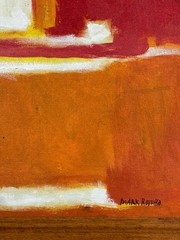 Mark Rothko (Handmade) Oil On Canvas Painting signed and stamped