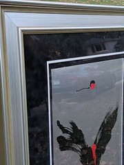 Dominic Pangborn original unique painting Guardian 2014. Appraisal included