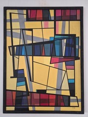 Jose Maria Mijares, Original Painting in Wood