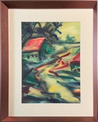 J.JAY Mcvicker, Watercolor on Paper, American Painter (1911 – 2004)
