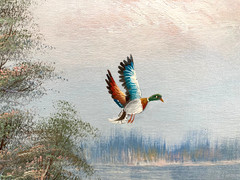 Original Oil Painting – Wood Ducks
