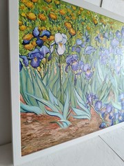 Irises Vincent Van Gogh’s handpainted copy oil painting 19.7×27.5 in
